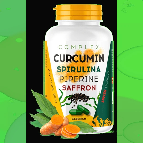 Curcumin Spirulina Piperine